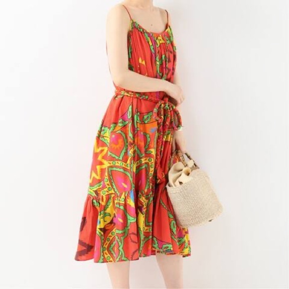 NWT rhode resort lea dress in uzbek size xs and S - Picture 12 of 16